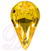 Swarovski 4328 Pear Rhinestones Sunflower